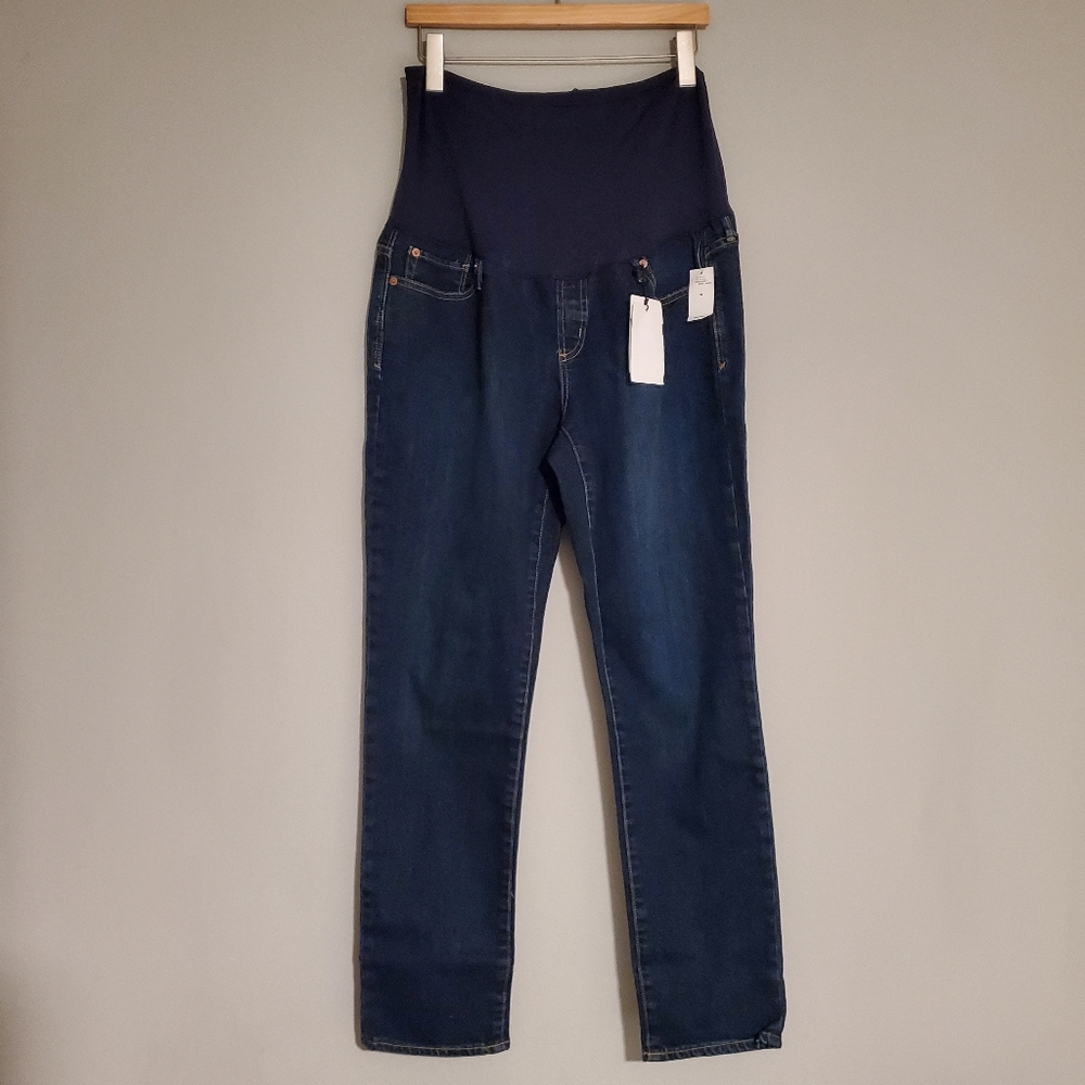 Gap Maternity 1969 Strait Leg Jean, Indigo, 32 Regular